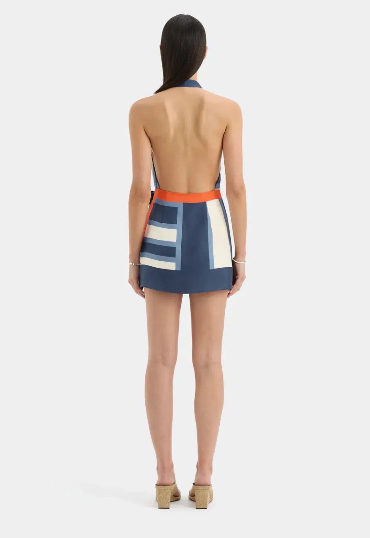 Sir the label dazed wrap halter mini dress size 0 photo 2