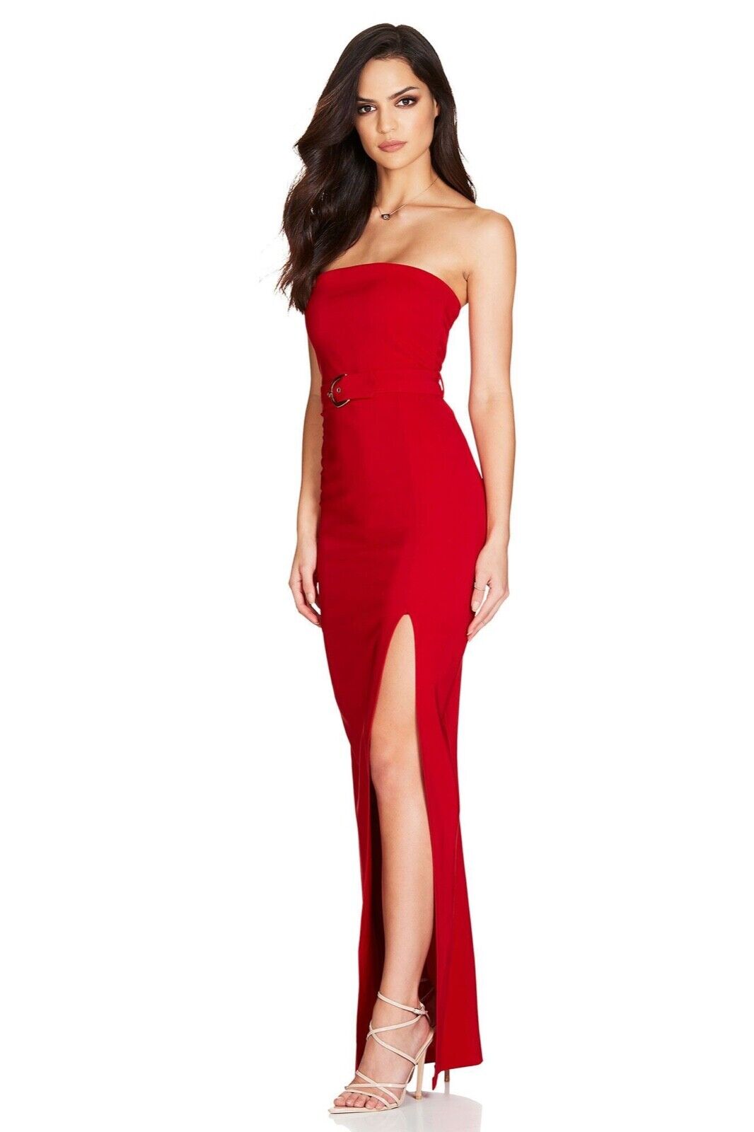 NOOKIE – IMPULSE GOWN RED | Size M photo 3