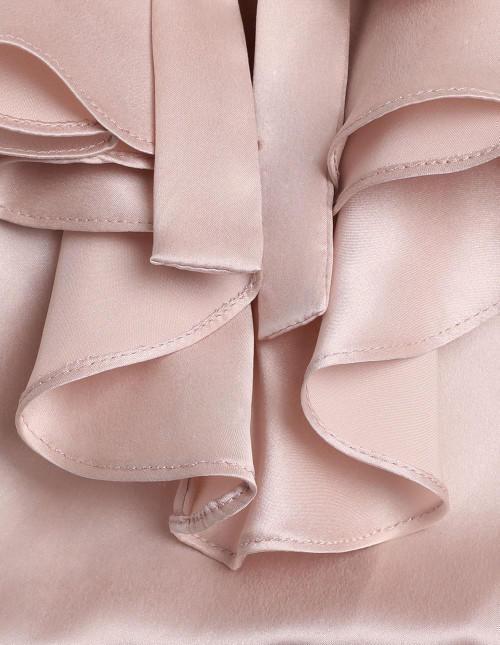 Zimmermann Flounce Off Shoulder Mini Dress Pink Size 8 photo 4
