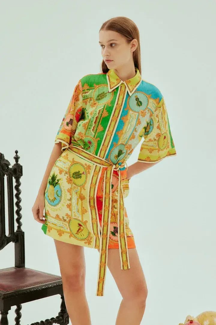 Alemais La Musica Mini Dress Multi Size 12 photo 2