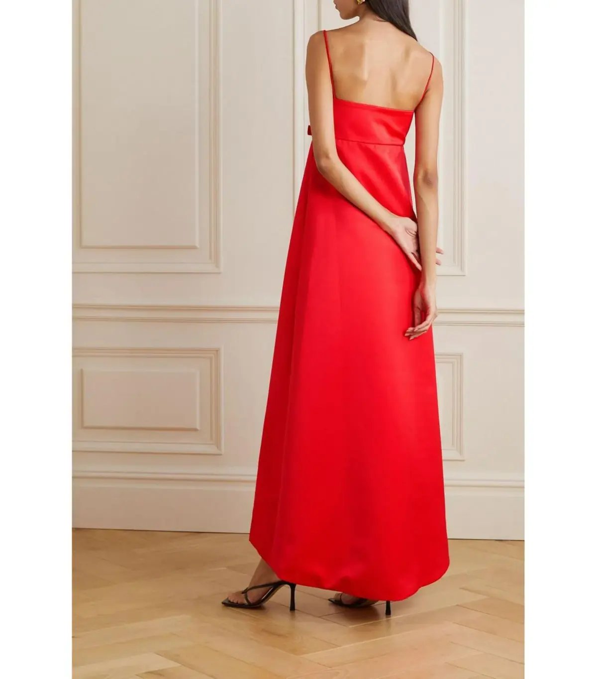 Bernadette Philippe Duchesse Stain Gown Red Size AU 6 photo 2