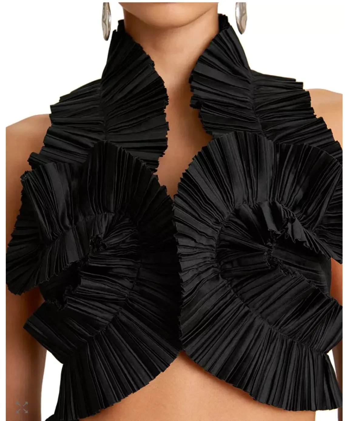 Cult Gaia Adila Top & Sonoma Skirt Set Black Size 8 photo 6