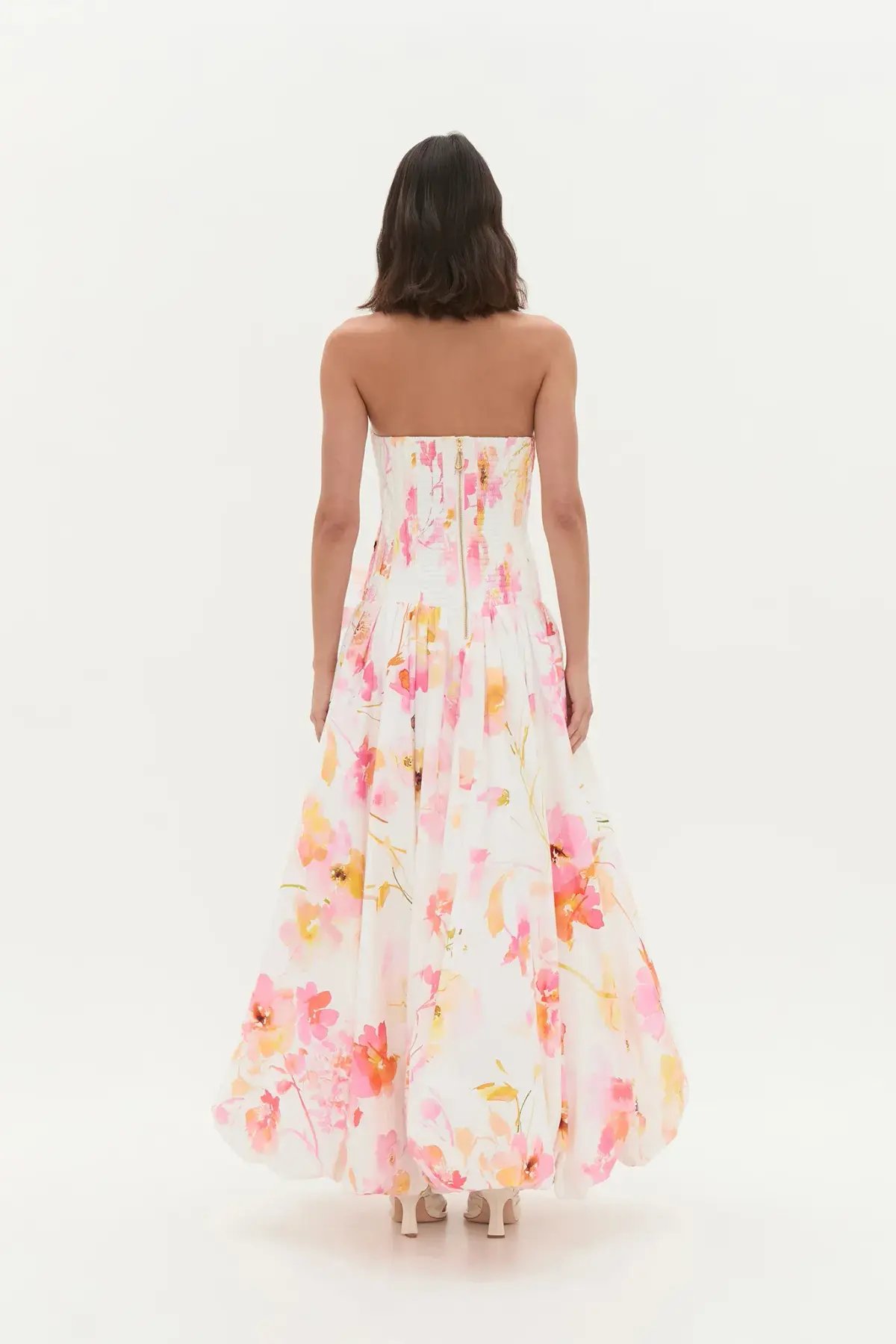 Aje Gracie Gown Multi Floral Size 10 photo 2