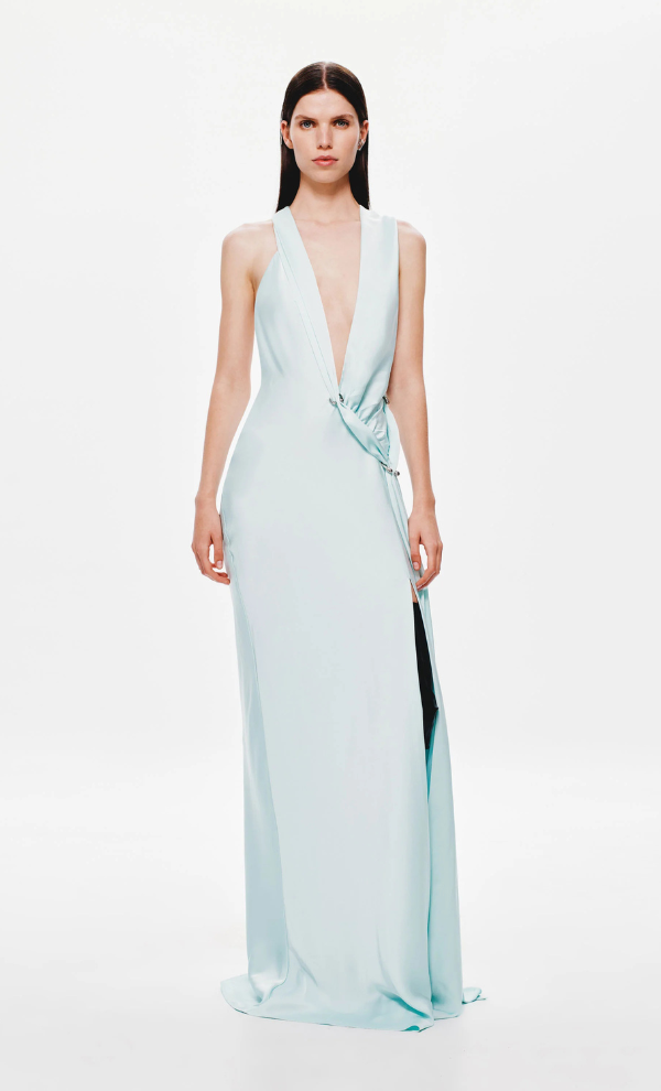 Misha Collection Harlow Satin Dress photo 4