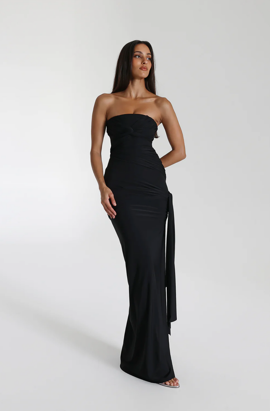 Natalie Rolt Miranda Gown - Black photo 3