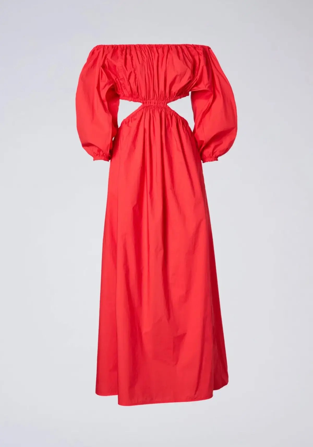 Scanlan Theodore Parachute Cotton Gather Dress Poppy Size AU 10 photo 5