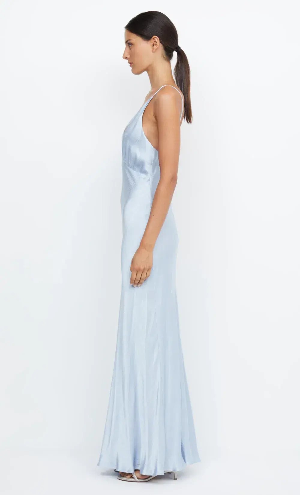 Bec & Bridge Moon Dance V Maxi Dress Blue Size 8 / S photo 6