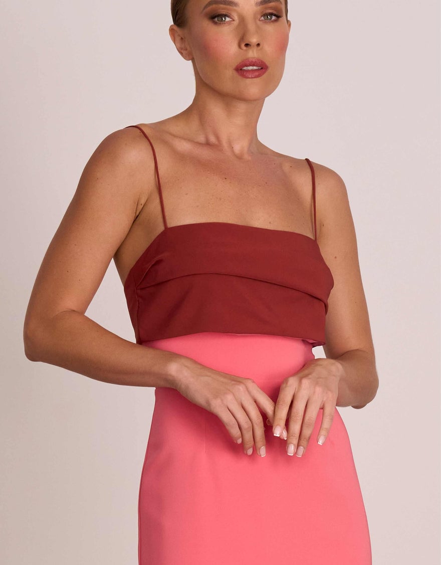 Pasduchas Ace Contrast Midi Dress photo 2