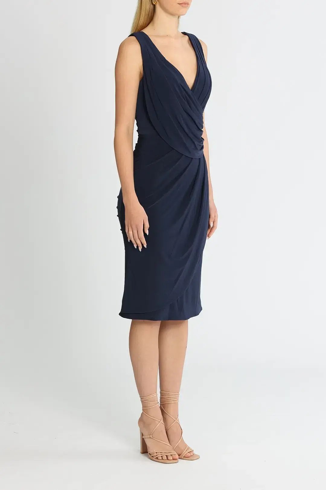 Tania Olsen Delta Dress in Navy Size 12 photo 2