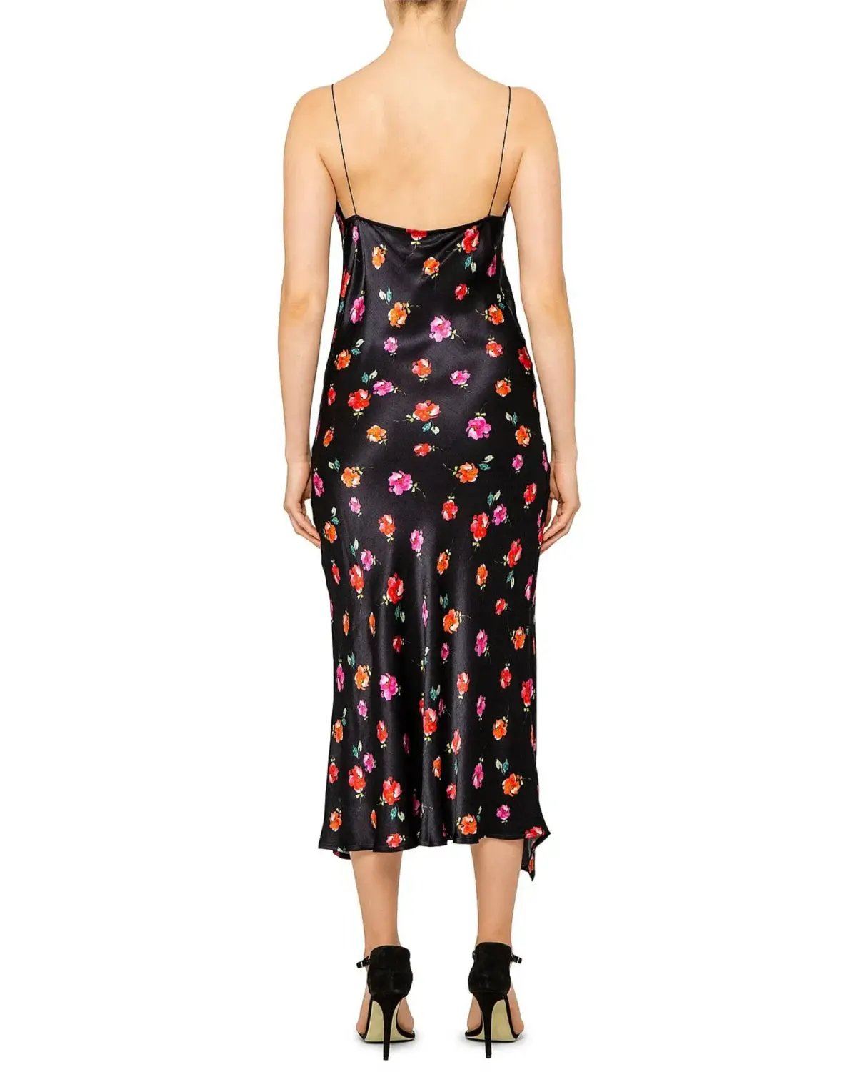 Bec & Bridge Floral Slip Dress Black Size AU 8 photo 2