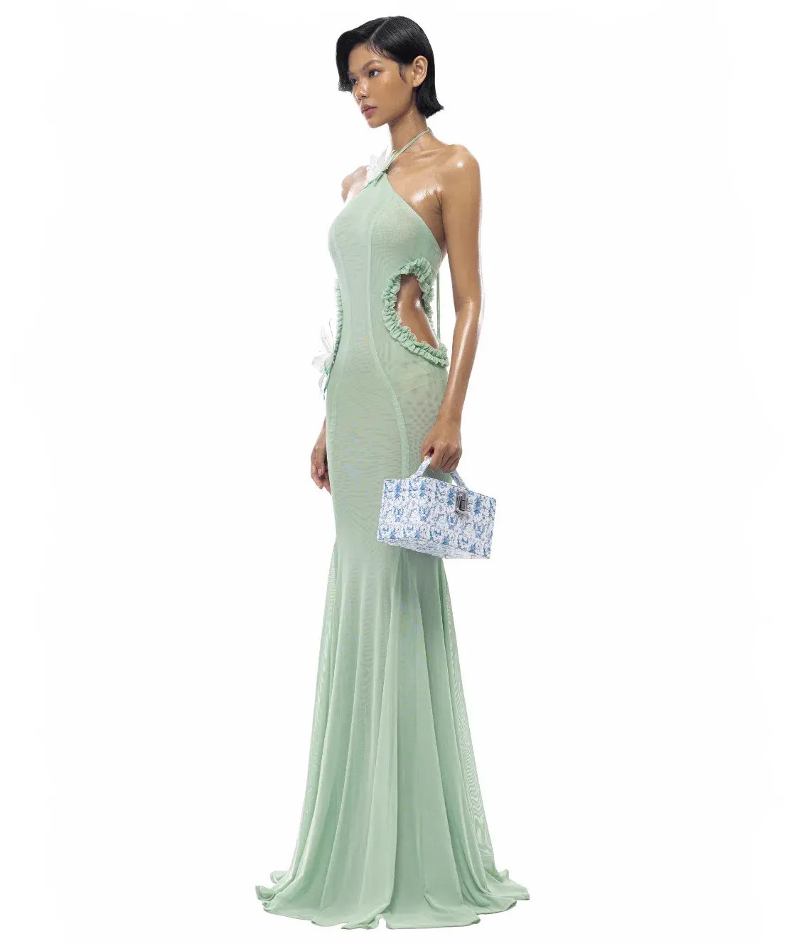 Huelleyrose Darya Dress Green Size S / 6 photo 4