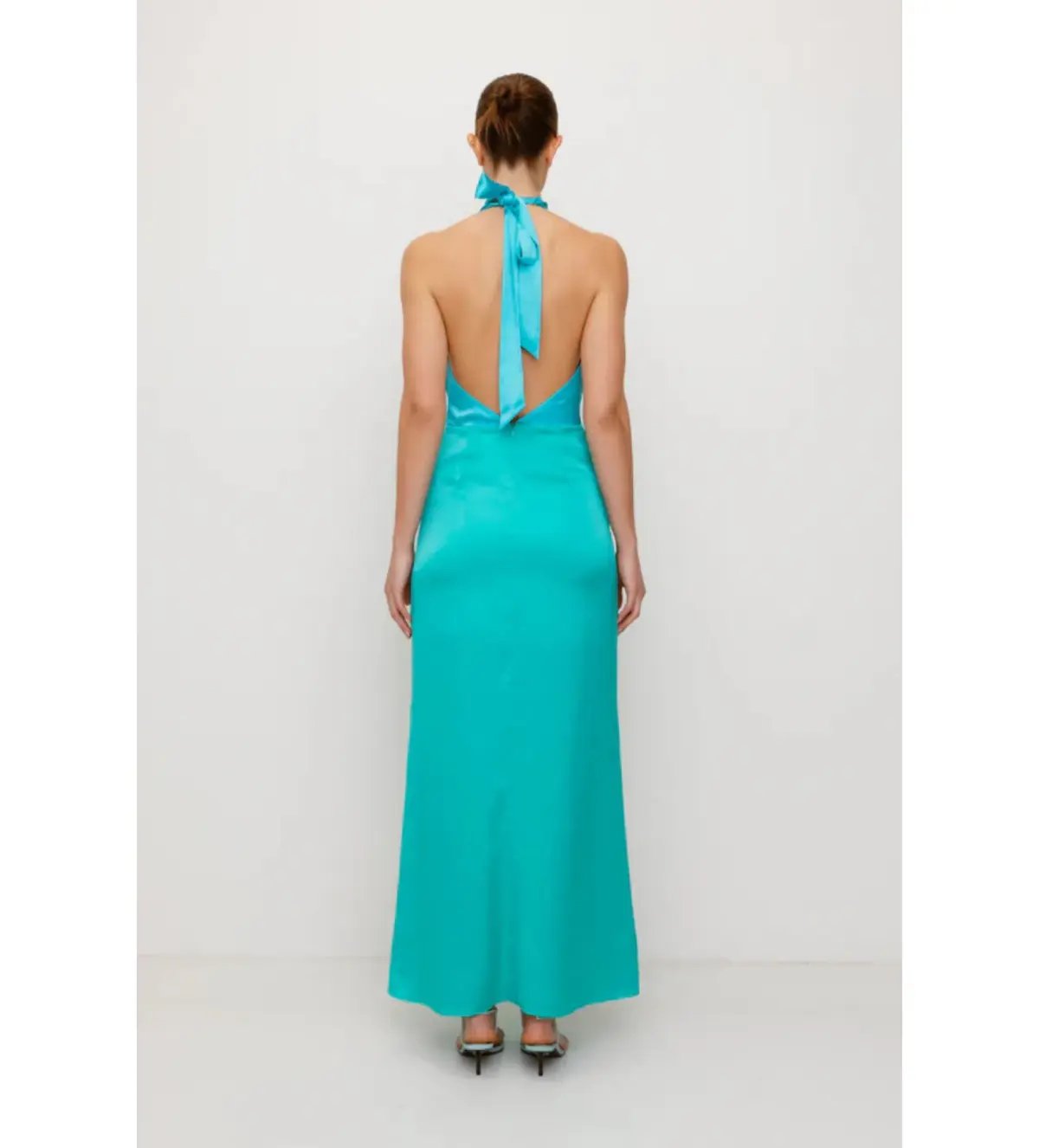 The Wolf Gang Oahu Slip Dress Blue Size AU 8 photo 4
