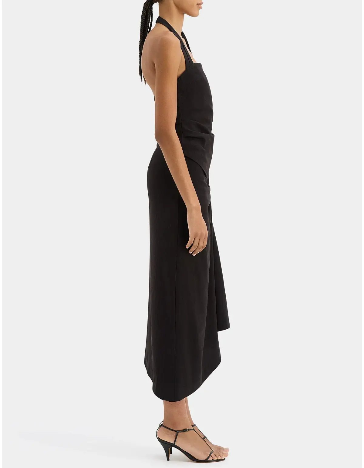 Sir the Label Dorian Ruched Skirt Size photo 2