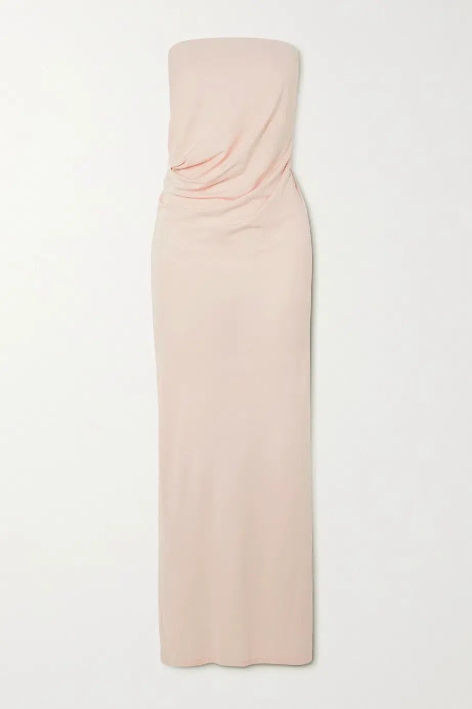 Christopher Esber Balm Strapless Ruched Dress Pink Size AU 10 photo 3