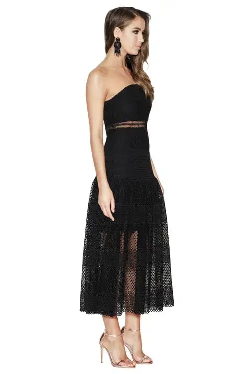 Grace & Hart Show Me Up Midi Black Size AU 8 photo 2
