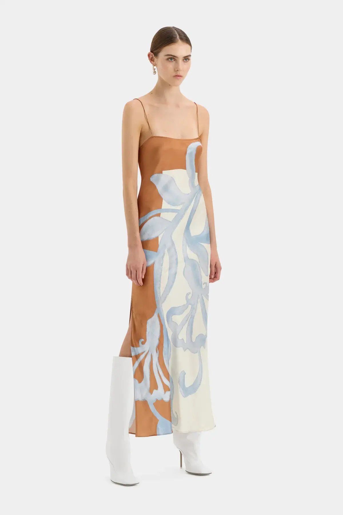 Sir the Label Sorrento Slip Dress Print Size 1/ AU 8 photo 7