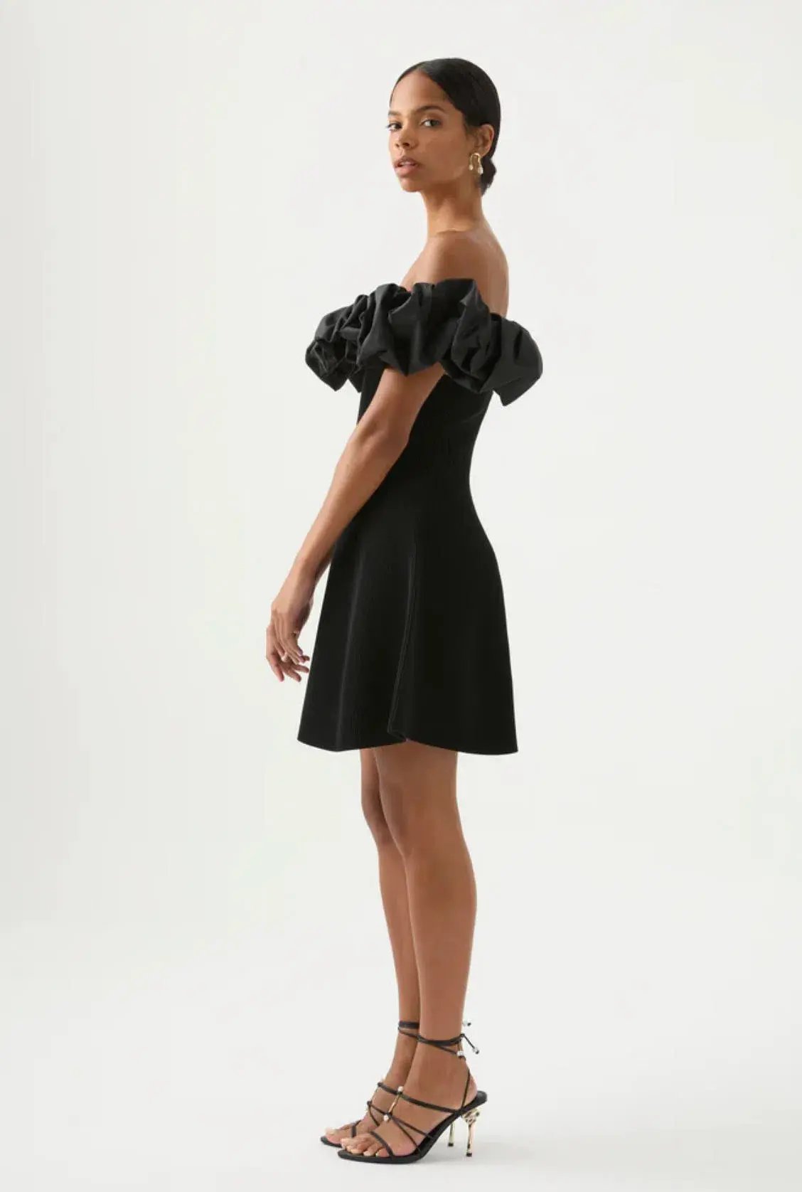Aje Eldora Mini Dress Black Size XL / Au 14 photo 5