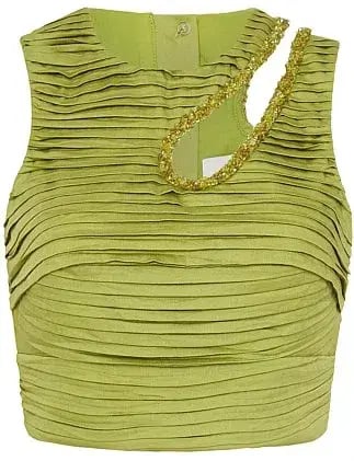 Aje Jolie Skirt and Top Set Verdant Green AU 8 photo 3