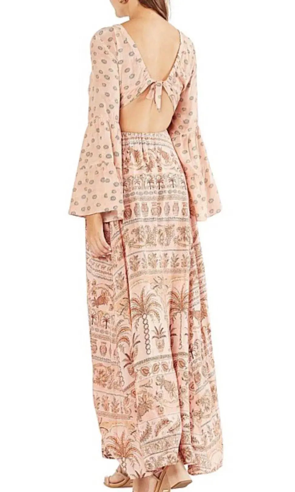 Tigerlily Aziza Maxi Dress Print Size 10 photo 3