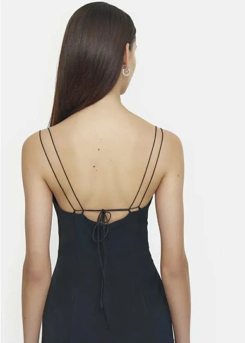 Viktoria and Woods Generation Midi Dress in Black Size S/ AU 8 photo 4
