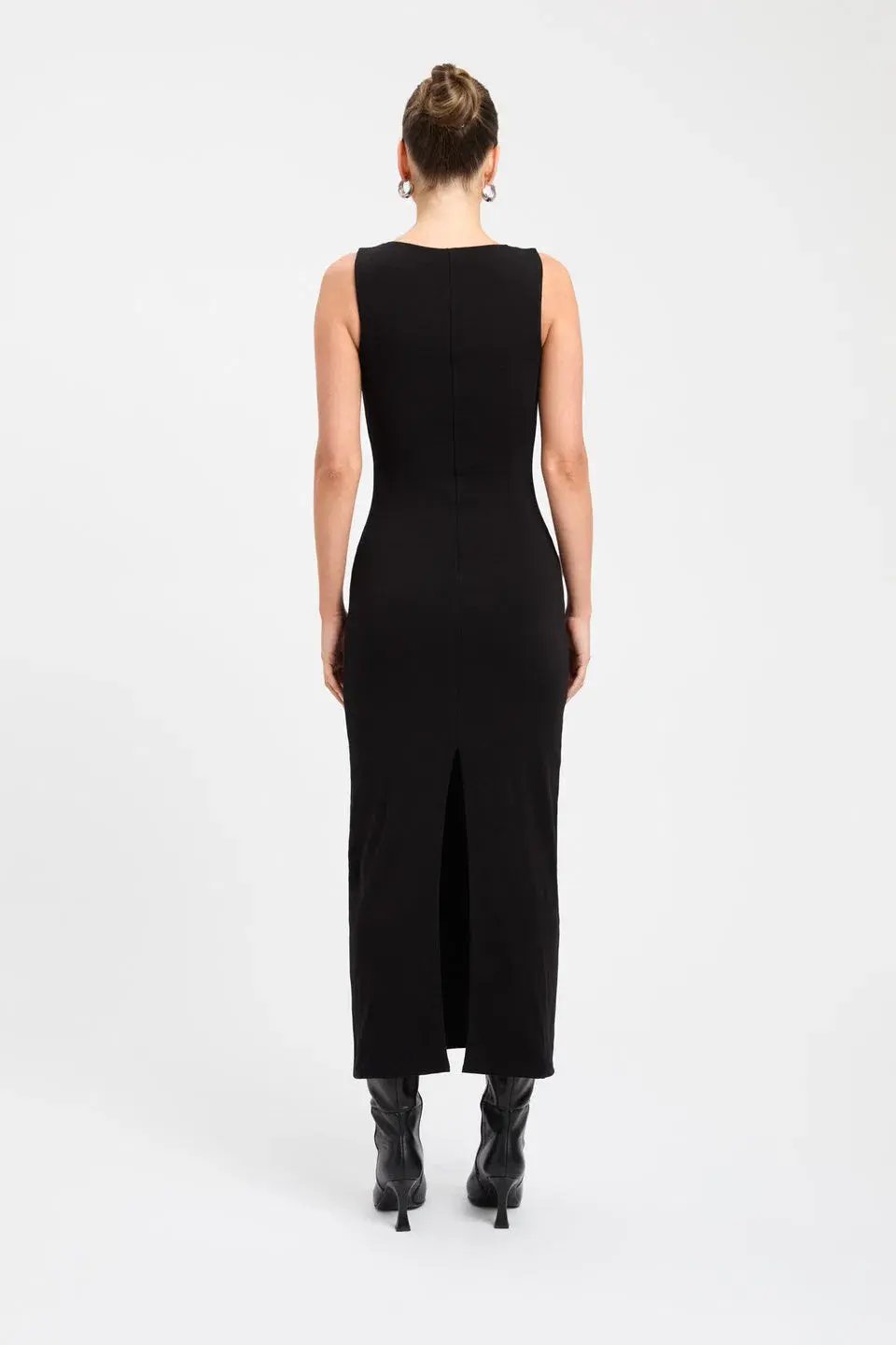 Kookai The Kenny Tank Dress Black Size 6 photo 2