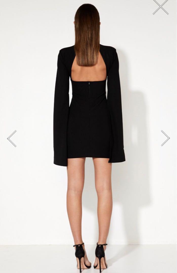 MOSSMAN SENSE OF MYSTERY DRESS (BLACK) - SIZE 10 photo 6