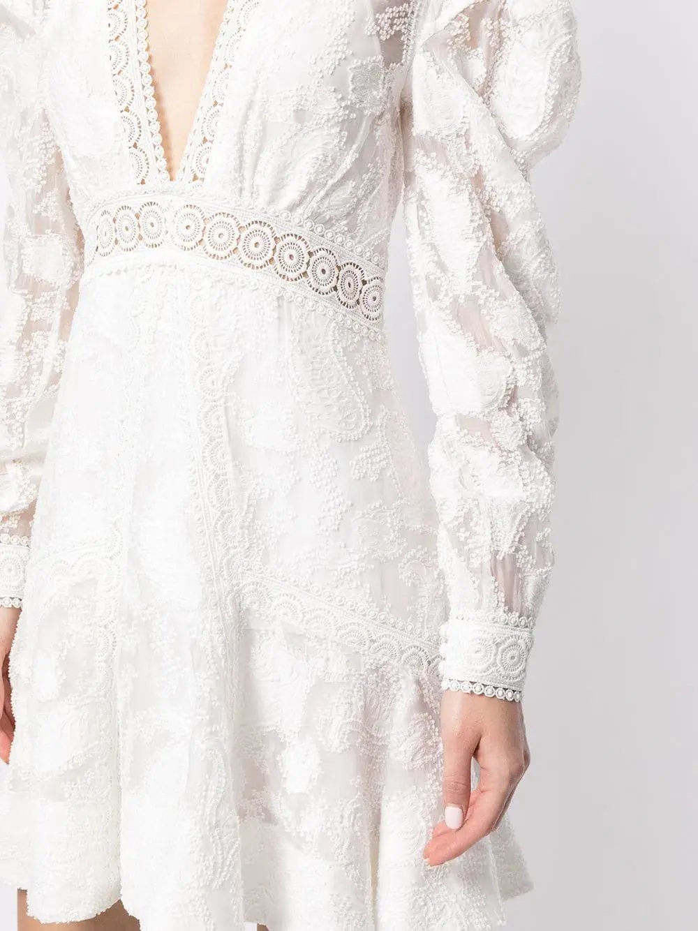 Acler Godson Dress In White Size 8 photo 3