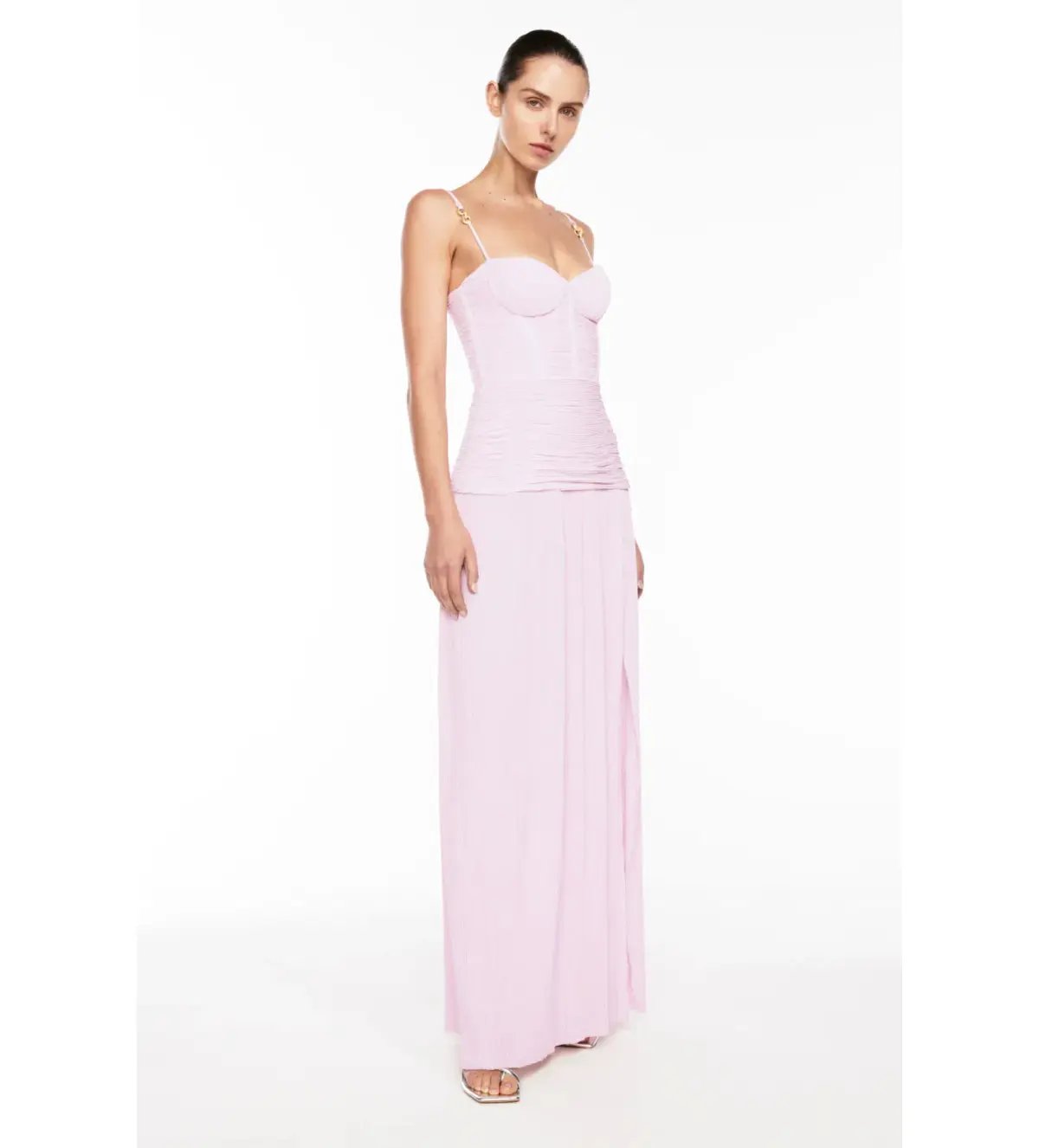 Manning Cartell Double Time Pleat Dress in Hydrangea Size AU12 photo 2