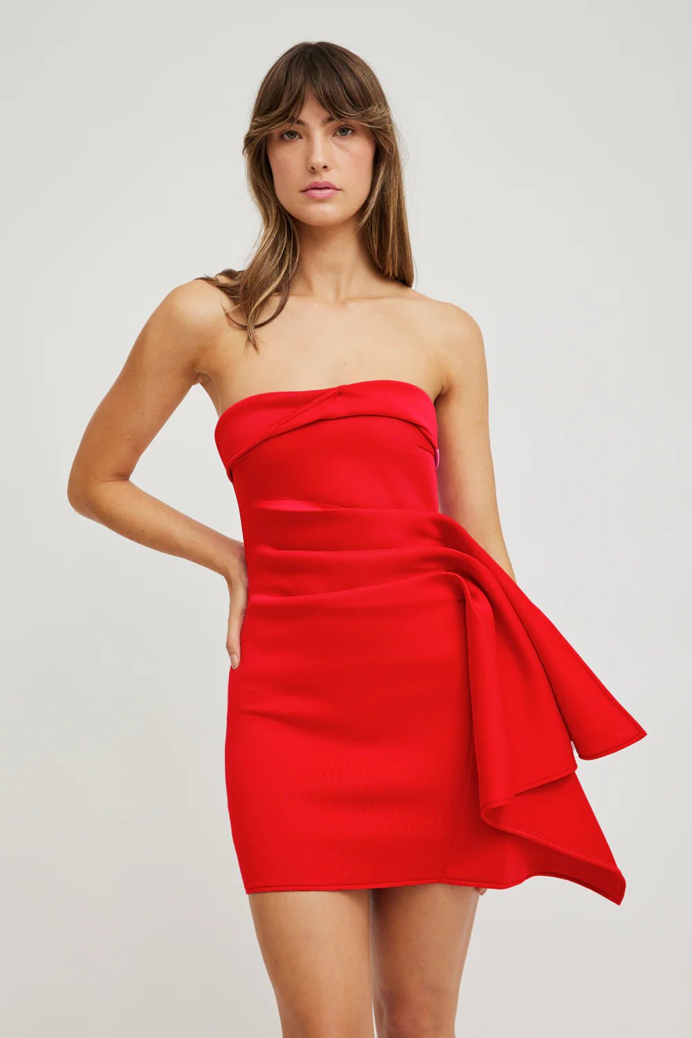 TOJHÀ NEVIE DRESS - RED photo 2
