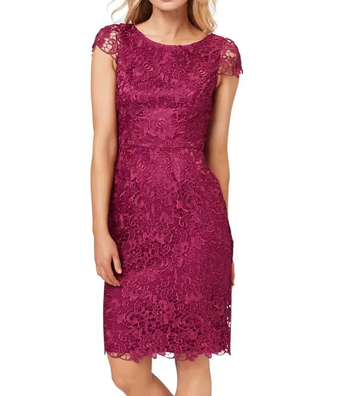 Review Majestic Dress Berry Size 6 photo 2