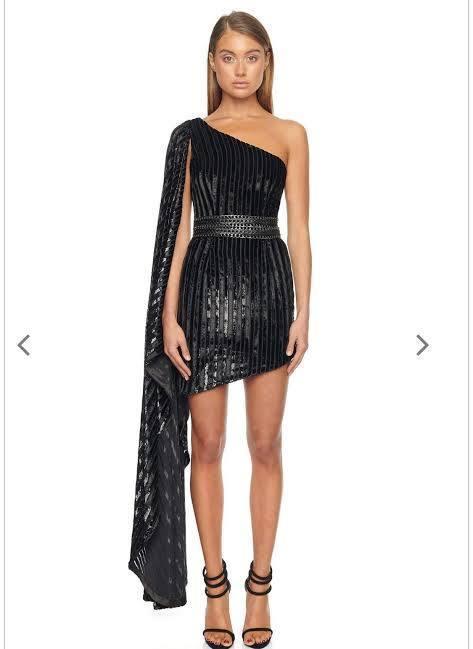 Eliya The Label Xenia Dress Black Size 10 photo 2