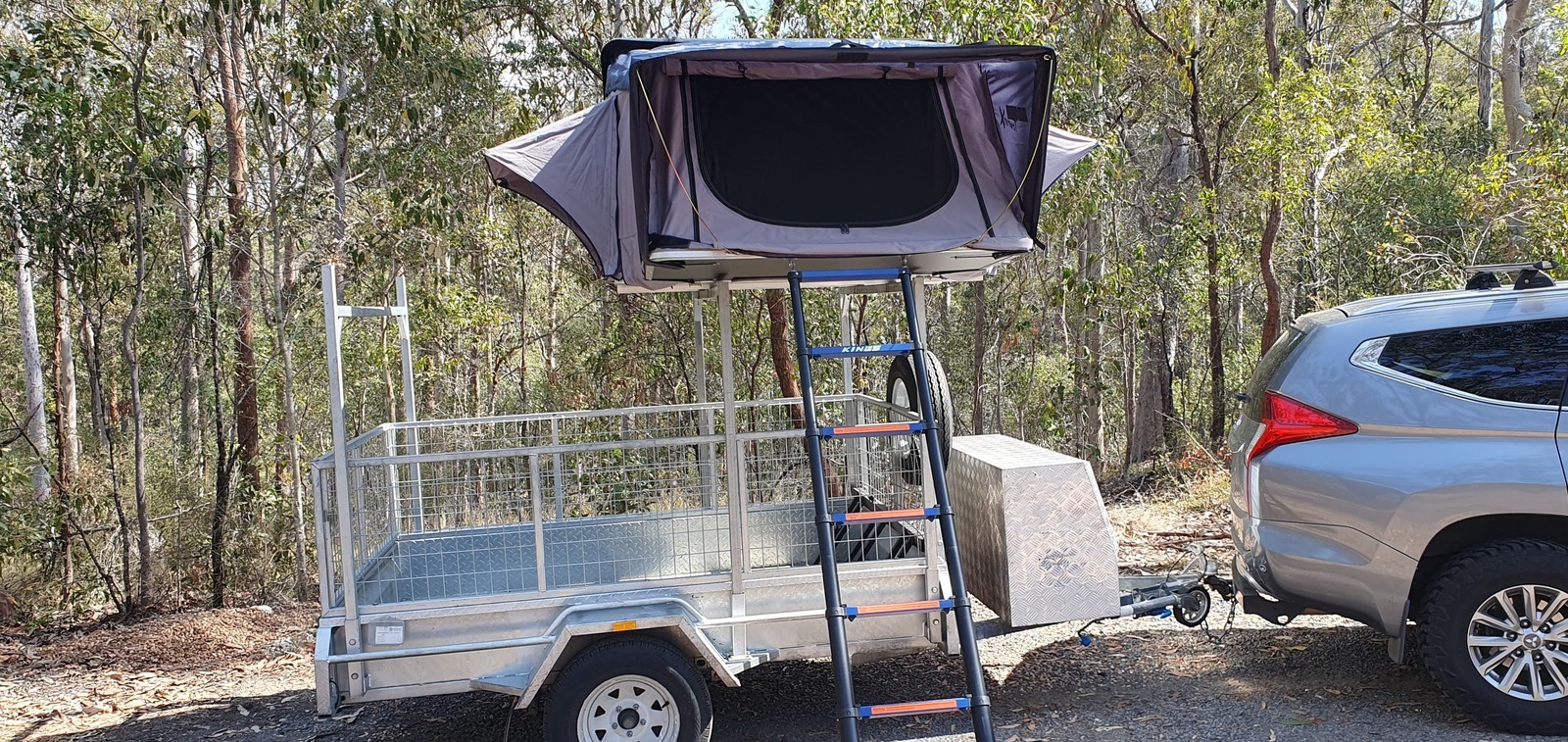 Dirt bike trailer and RTT photo 6