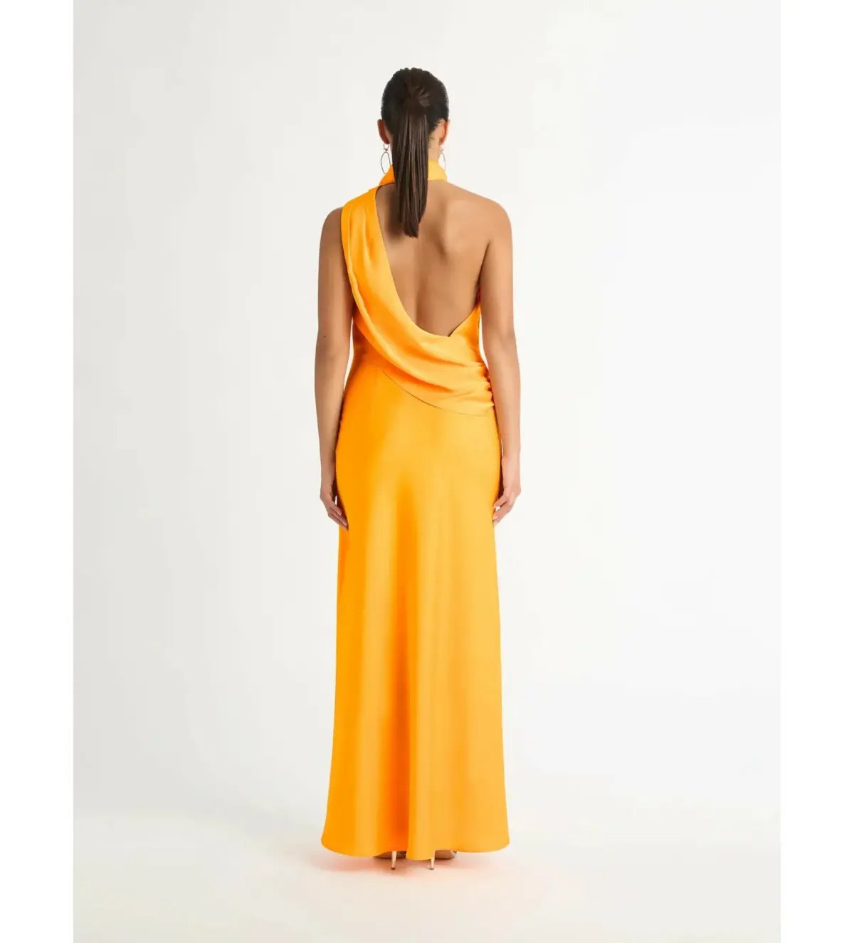 Sheike Venus Maxi Dress in Orange Size 6 photo 2