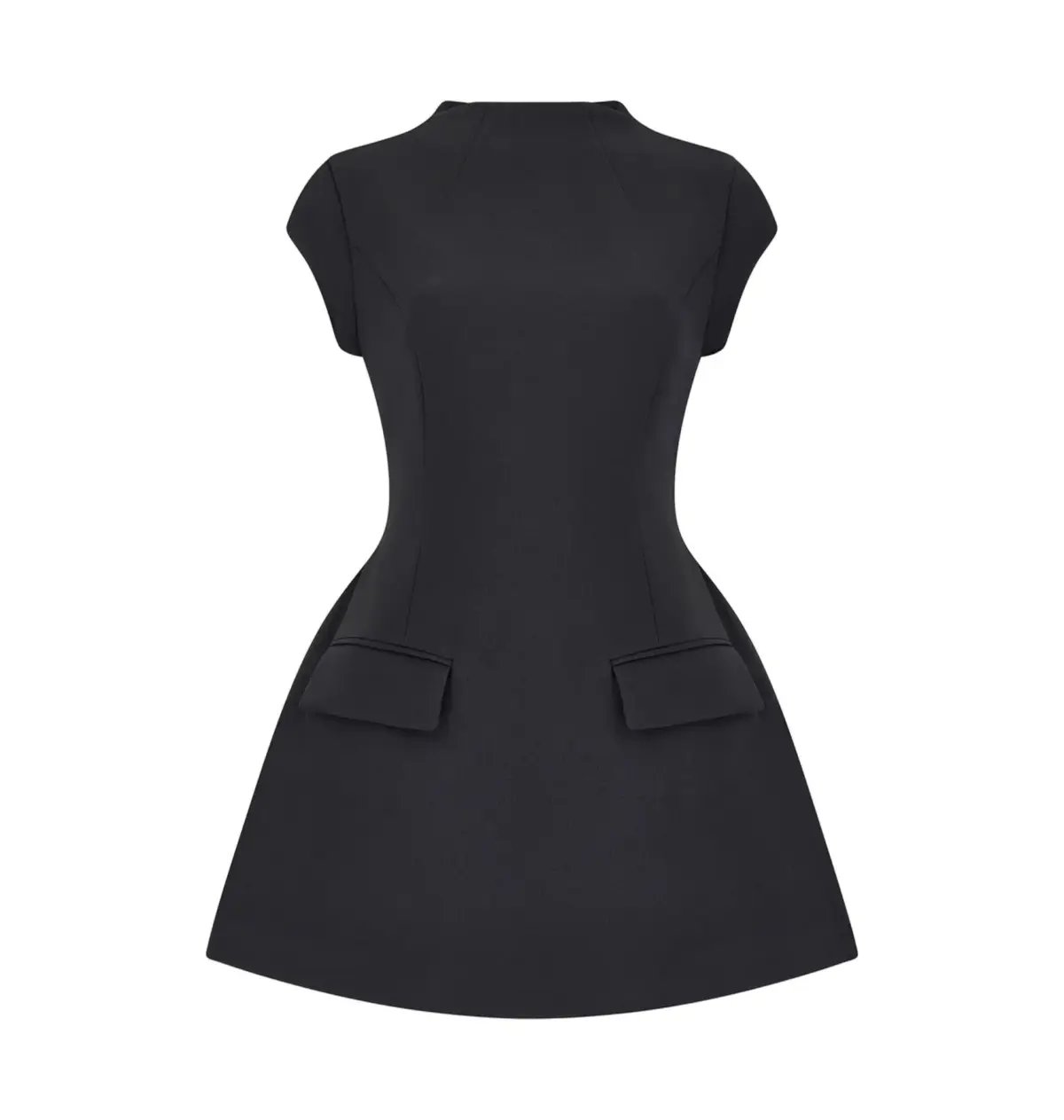 Odd Muse The Ultimate Muse Cap Sleeve Mini Dress Black Size AU 6 photo 5