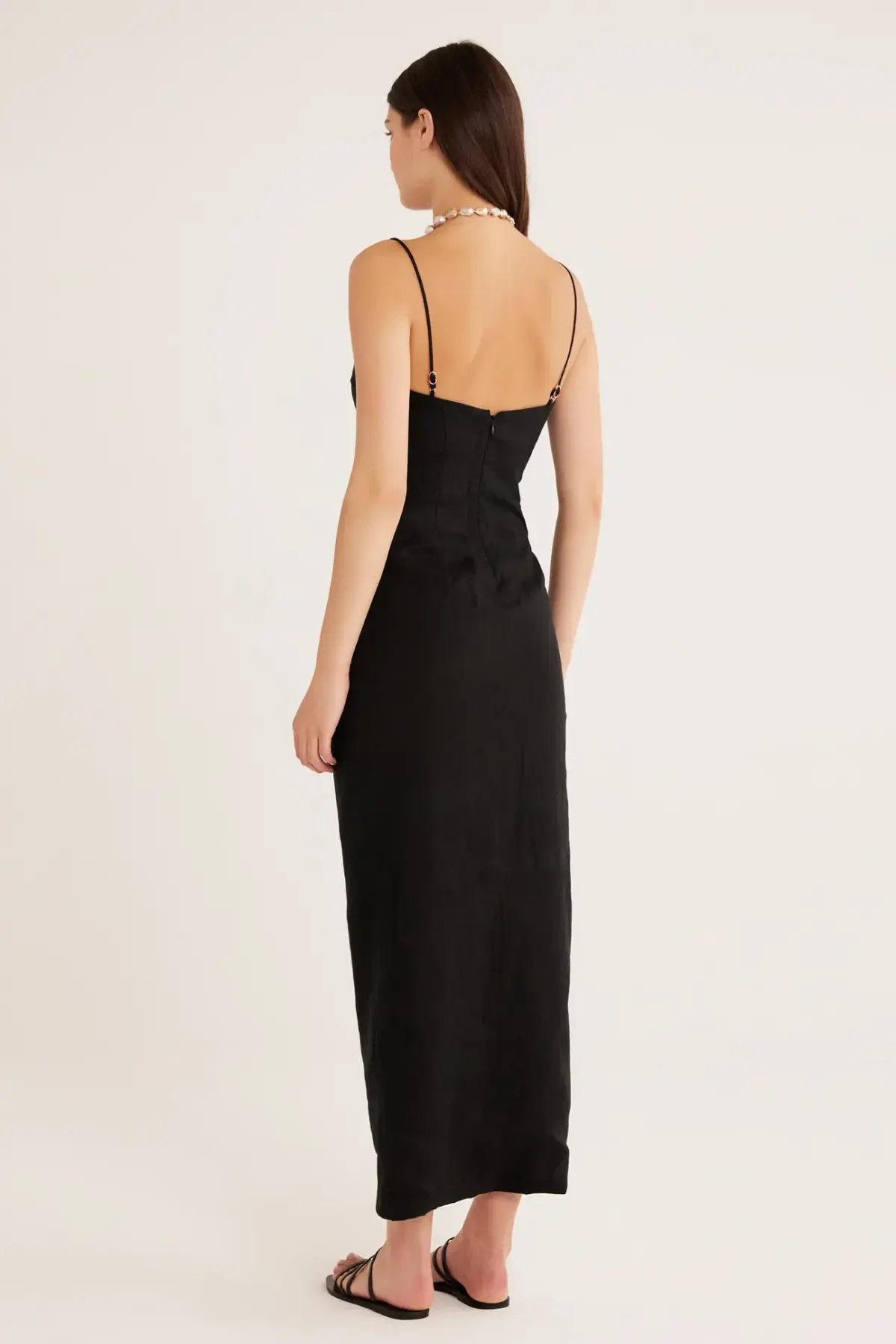 Rumer The Label Bronte Maxi Dress in Black Size S / Au 8 photo 3