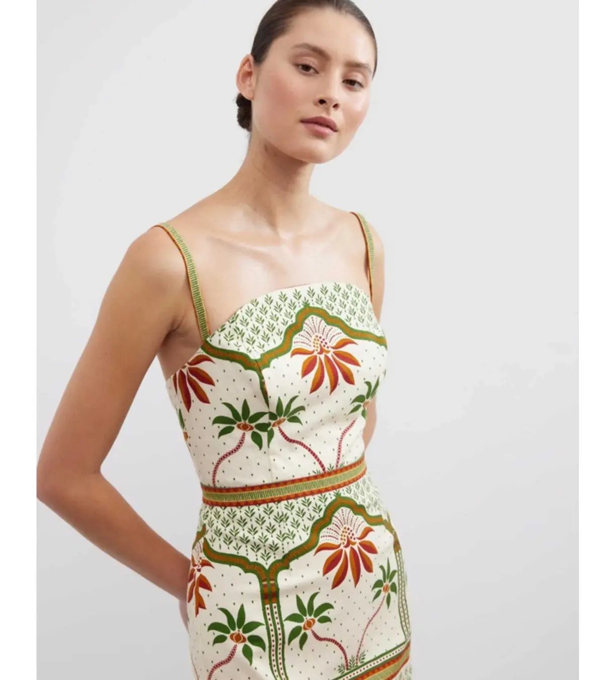 Pasduchas Vida Midi Dress Fiesta Size 8 photo 3