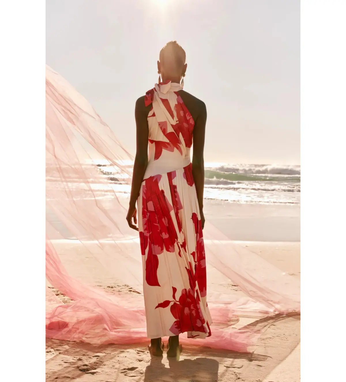 Zaco Daje Maxi Dress Sole Rosa Size S AU 8 photo 4
