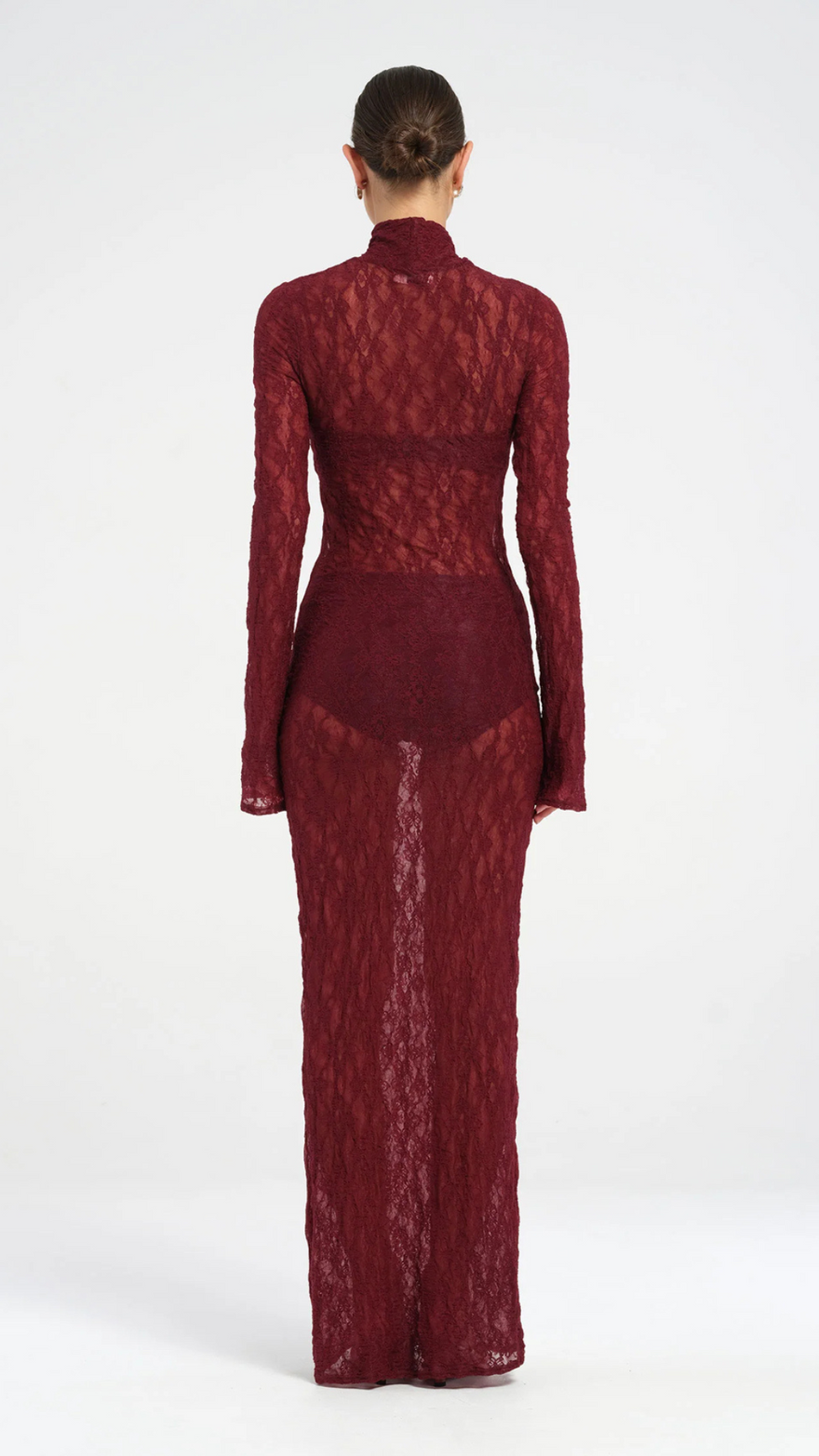 Benni Dante Maxi in Maroon photo 2