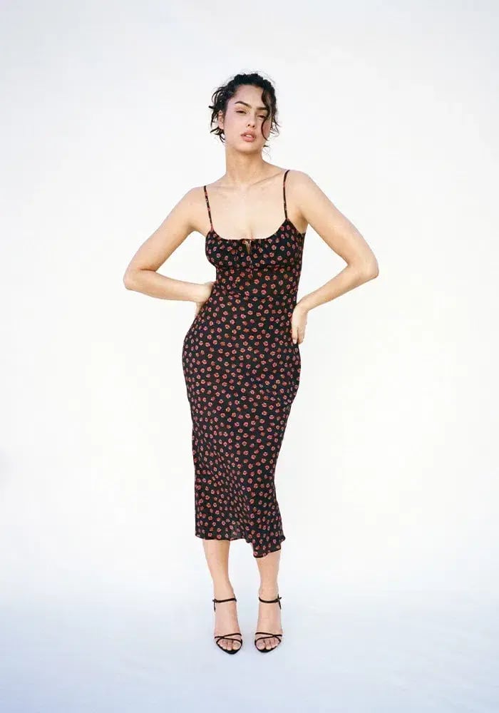 Realisation Par The Alba  Midi Dress Rosalita Size 8 photo 2