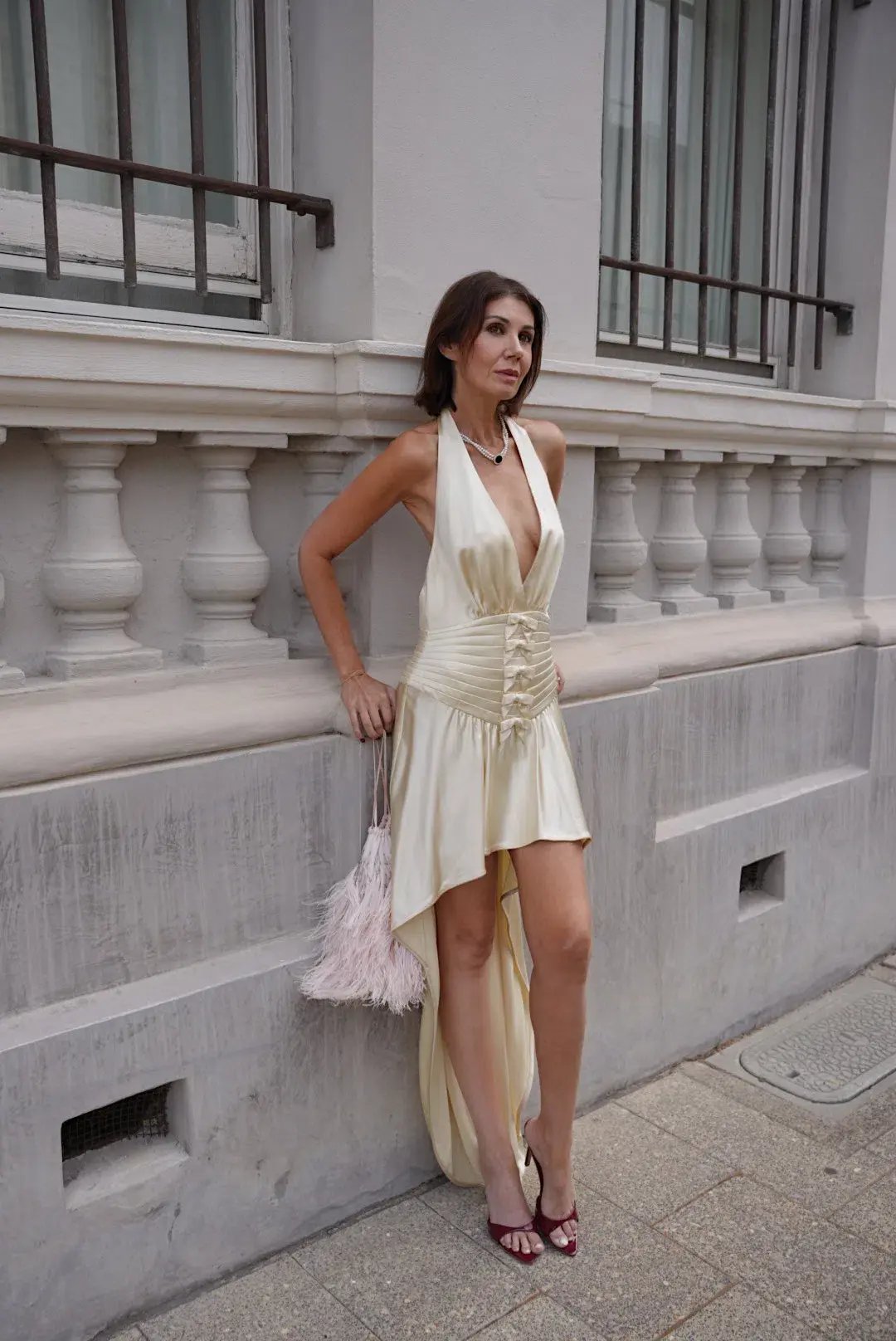 Orseund Iris Gown Cream Size AU 6 photo 2