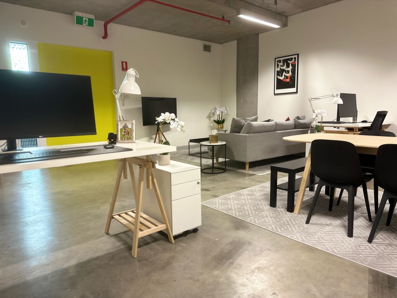 Desk in Modern Creative Agency photo 3