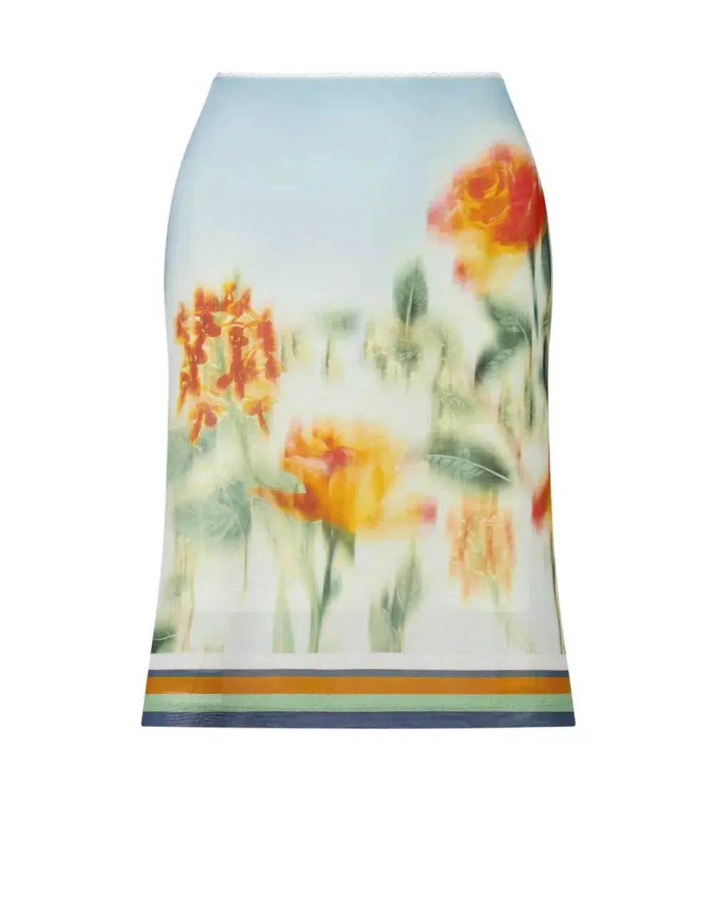 With Harper Lu Camisole Size M/AU 10 and Midi Skirt Size L /AU 12 in Mesh Baby Blue Set photo 5