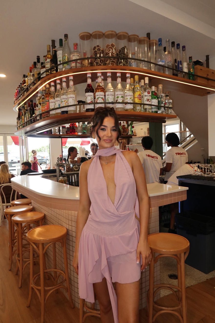 DZO Louise Dress - Dusty Pink photo 2