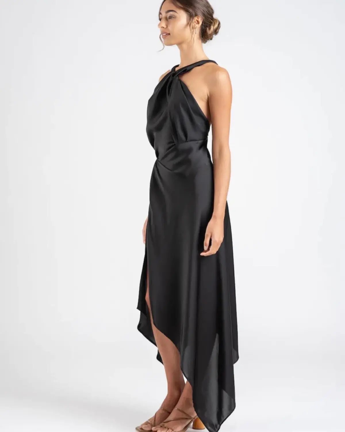 One Fell Swoop Audrey Dress Black Air Po Size 10 photo 2