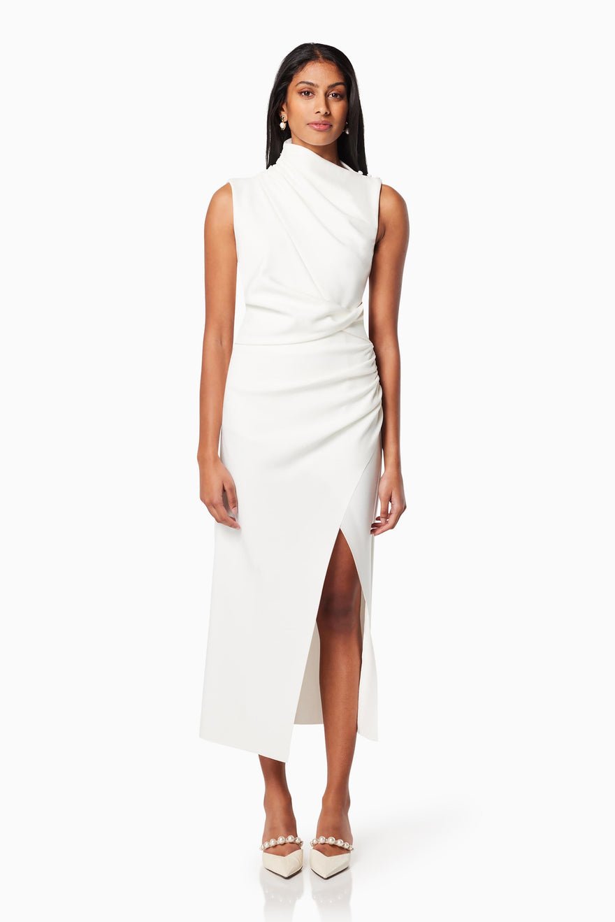Elliatt Genoa Dress - White photo 4