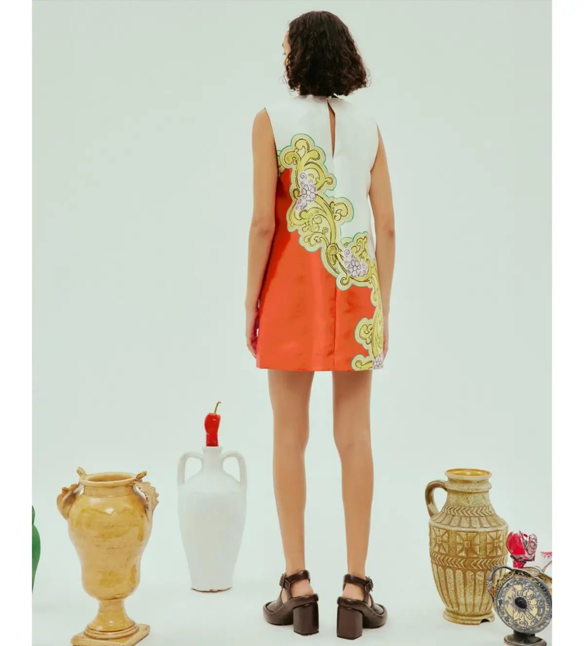 Alemais Sierra Mini Dress Print Size AU 8 photo 4