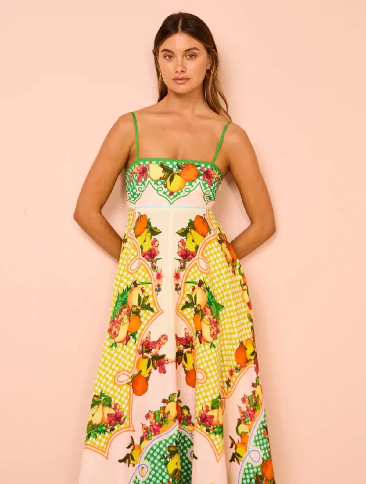 Alemais Lemonis Sundress Multi Size 10 photo 5