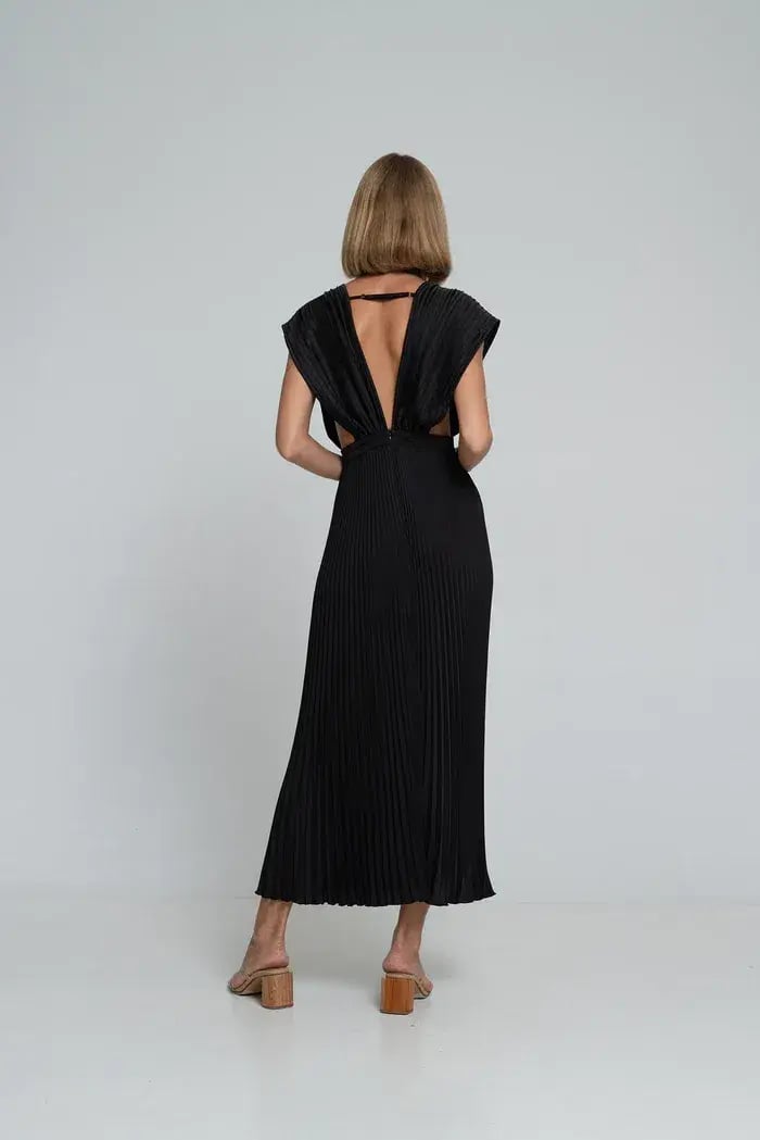 Lidee Gala Gown Noir Black Size 12 photo 5