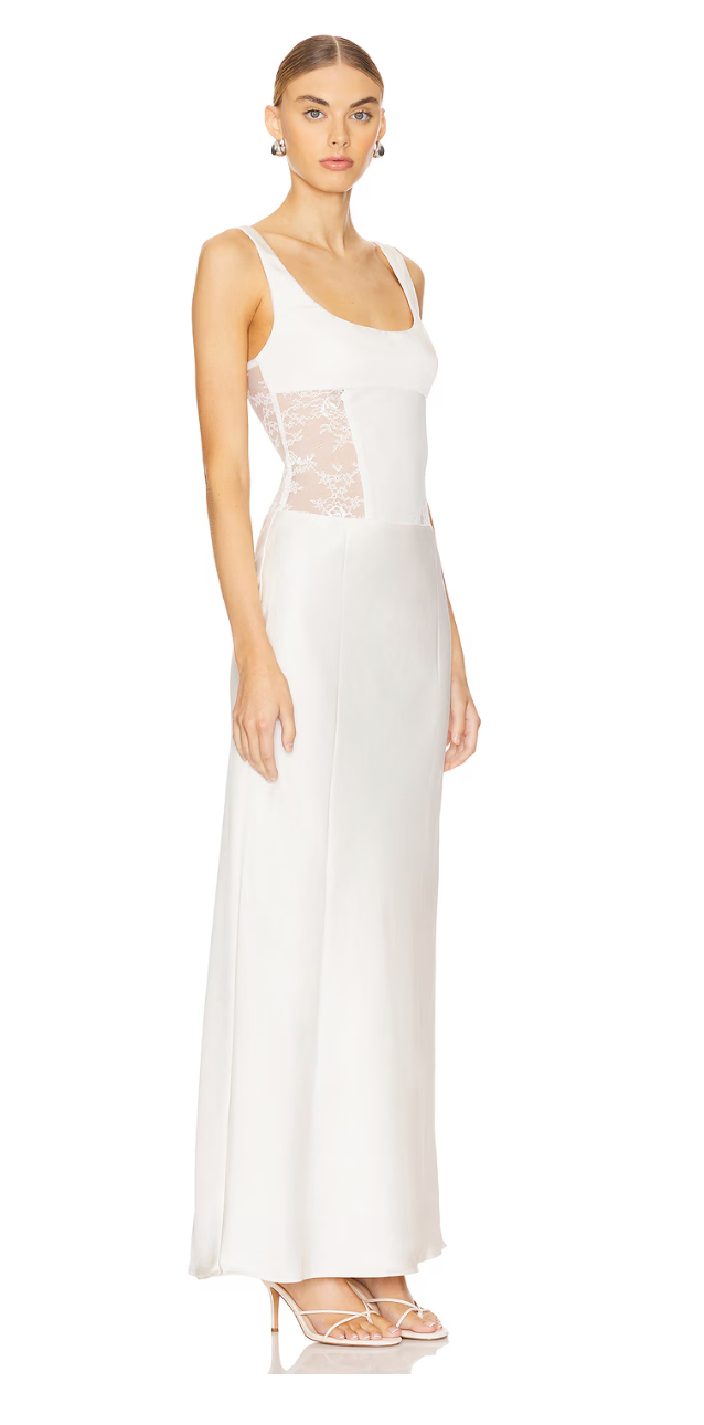 OLIMPIA CORSET DRESS BY BEC AND BRIDGE CREAM photo 2
