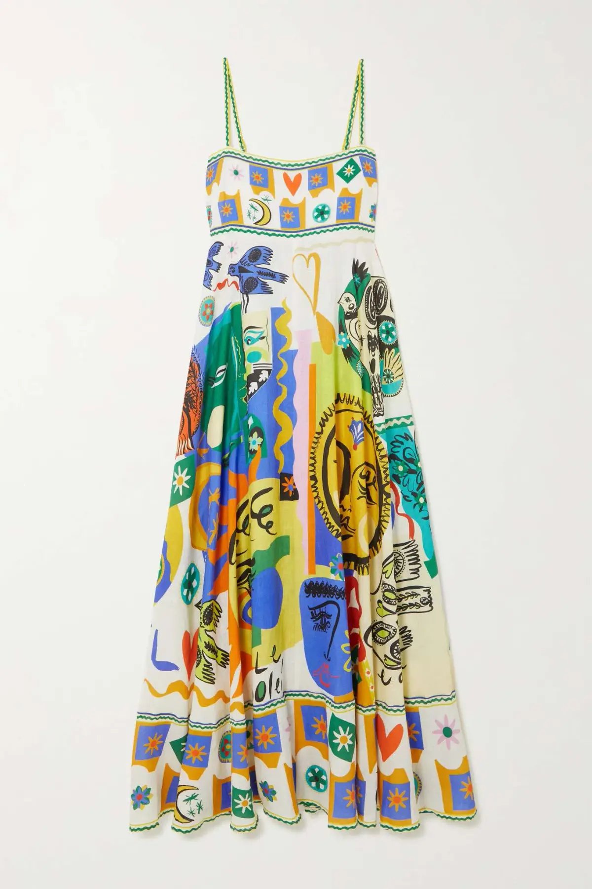 Alemais Soleil Sundress Print Size 8 photo 4